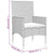 4 Piece Garden Lounge Set with Cushions Black Poly Rattan
