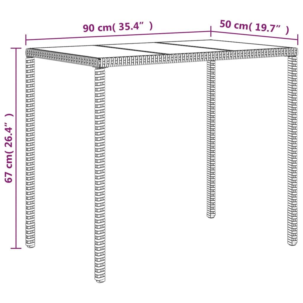 4 Piece Garden Lounge Set with Cushions Grey Poly Rattan