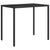 4 Piece Garden Lounge Set with Cushions Black Poly Rattan