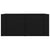 Coffee Table Black 80x50x36 cm Engineered Wood