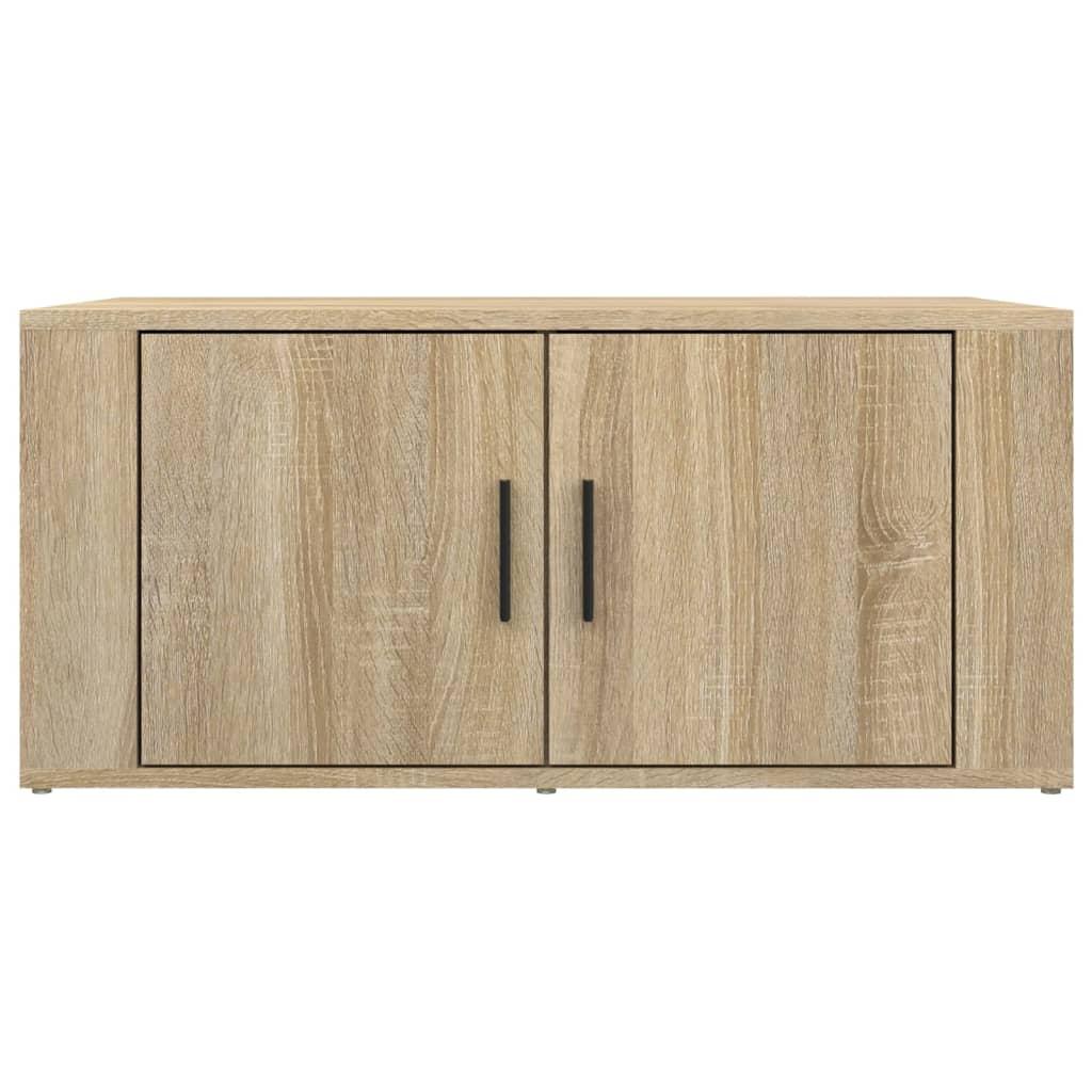 Coffee Table Sonoma Oak 80x50x36 cm Engineered Wood