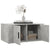 Coffee Table Concrete Grey 80x50x36 cm Engineered Wood