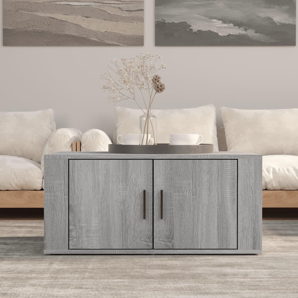 Coffee Table Grey Sonoma 80x50x36 cm Engineered Wood