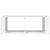 Coffee Table White 100x50x36 cm Engineered Wood