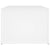 Coffee Table White 100x50x36 cm Engineered Wood