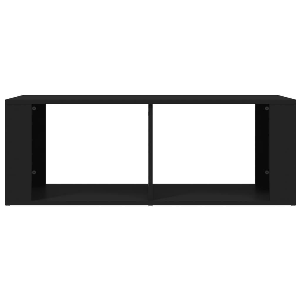 Coffee Table Black 100x50x36 cm Engineered Wood