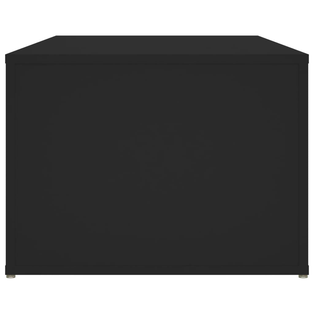 Coffee Table Black 100x50x36 cm Engineered Wood