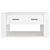 Coffee Table White 80x50x40 cm Engineered Wood