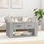 Coffee Table Concrete Grey 80x50x40 cm Engineered Wood