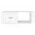 Coffee Table White 100x50.5x35 cm Engineered Wood
