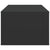 Coffee Table Black 100x50.5x35 cm Engineered Wood