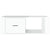 Coffee Table High Gloss White 100x50.5x35 cm Engineered Wood
