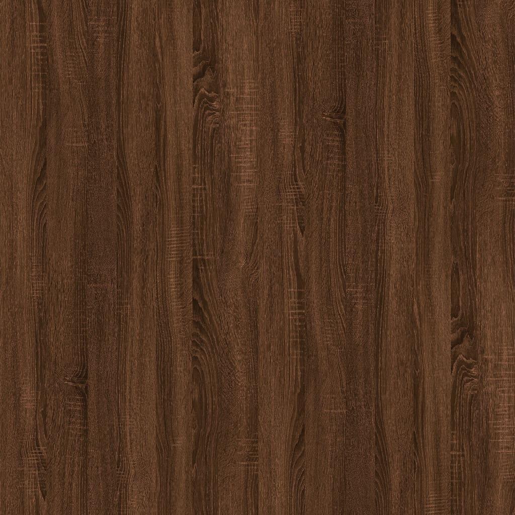 Coffee Table Brown Oak 100x50.5x35 cm Engineered Wood