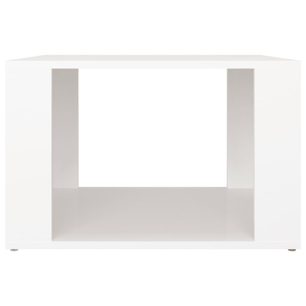 Bedside Table White 57x55x36 cm Engineered Wood