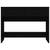 Console Table Black 100x39x75 cm Engineered Wood