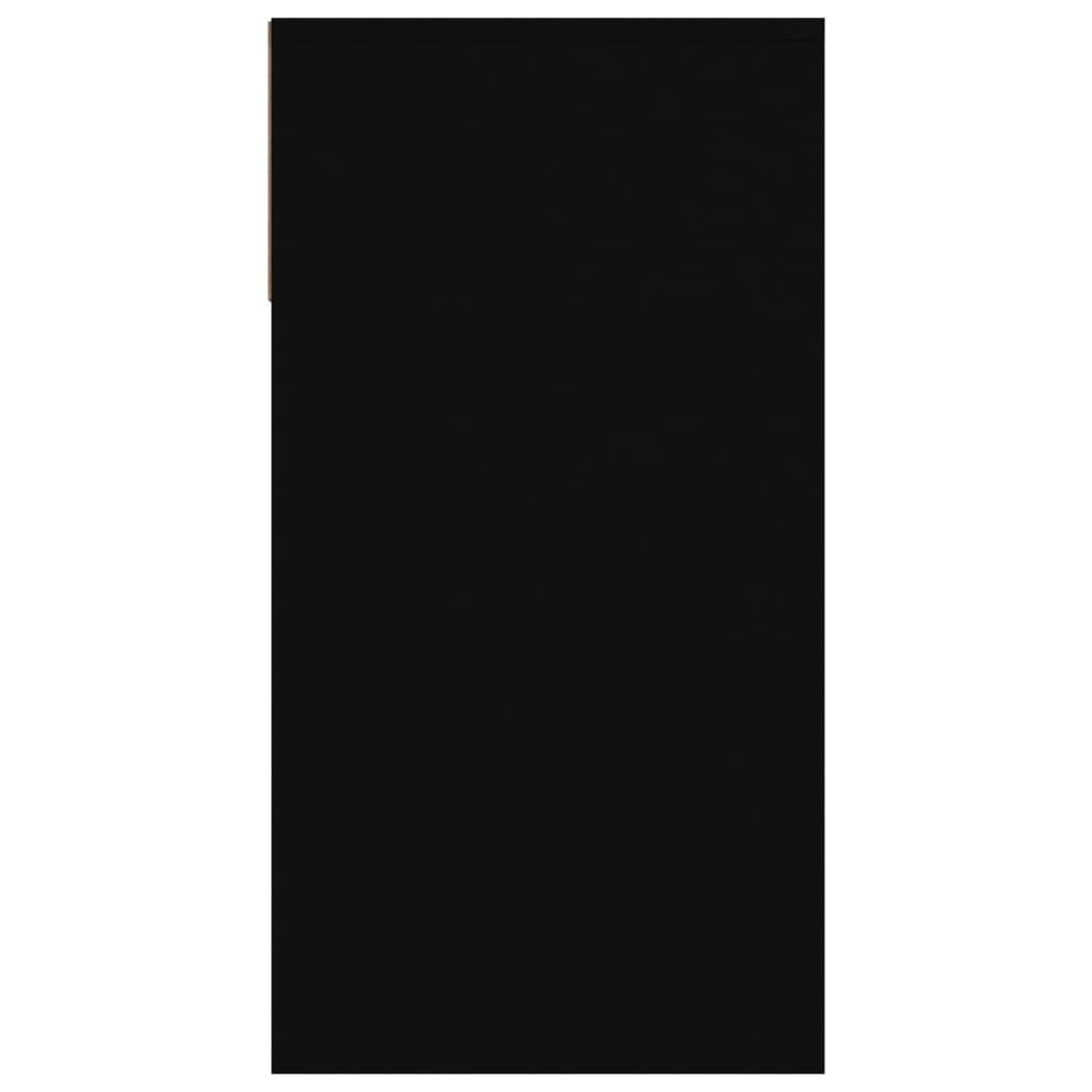 Console Table Black 100x39x75 cm Engineered Wood