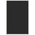 Desk Black 100x49x75 cm Engineered Wood