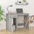 Desk Concrete Grey 100x49x75 cm Engineered Wood