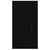Desk Cabinet Black 40x49x75 cm Engineered Wood