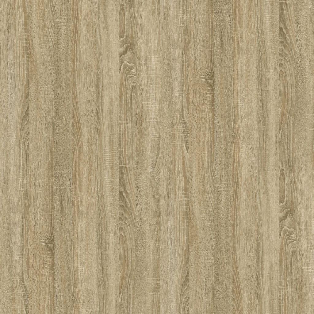 Desk Cabinet Sonoma Oak 40x49x75 cm Engineered Wood