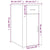 Desk Cabinet Grey Sonoma 40x49x75 cm Engineered Wood