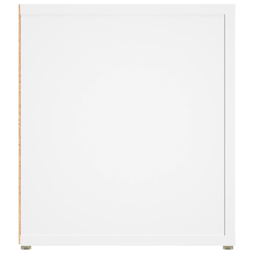 TV Cabinets 2 pcs White 80x31.5x36 cm Engineered Wood
