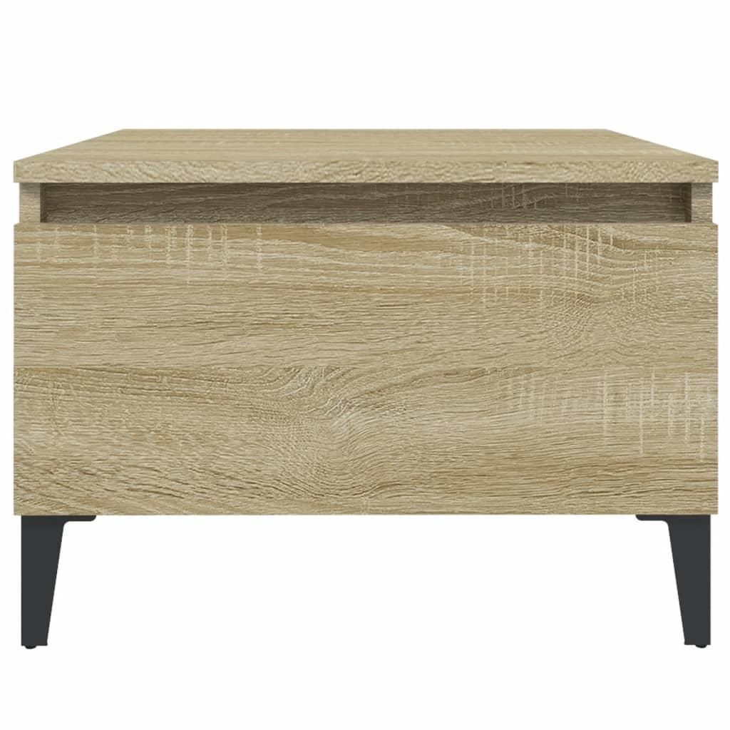 Side Table Sonoma Oak 50x46x35 cm Engineered Wood