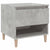 Bedside Table Concrete Grey 50x46x50 cm Engineered Wood