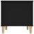 Coffee Table Black 60x44.5x45 cm Engineered Wood