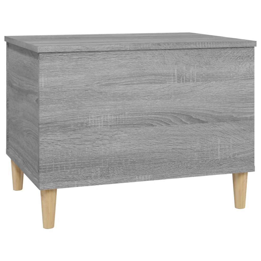 Coffee Table Grey Sonoma 60x44.5x45 cm Engineered Wood