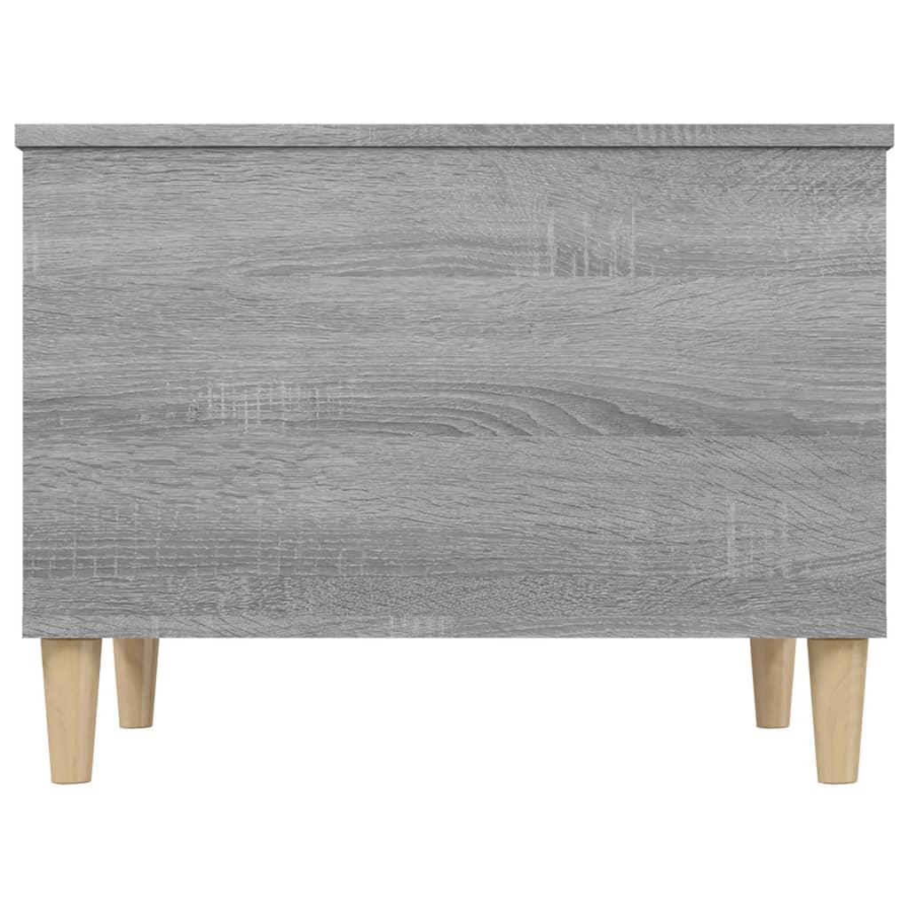 Coffee Table Grey Sonoma 60x44.5x45 cm Engineered Wood
