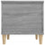 Coffee Table Grey Sonoma 60x44.5x45 cm Engineered Wood