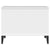 Coffee Table White 60x44.5x45 cm Engineered Wood