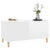 Coffee Table High Gloss White 90x44.5x45 cm Engineered Wood