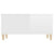 Coffee Table High Gloss White 90x44.5x45 cm Engineered Wood