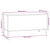 Coffee Table High Gloss White 90x44.5x45 cm Engineered Wood