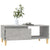 Coffee Table Concrete Grey 90x50x36.5 cm Engineered Wood
