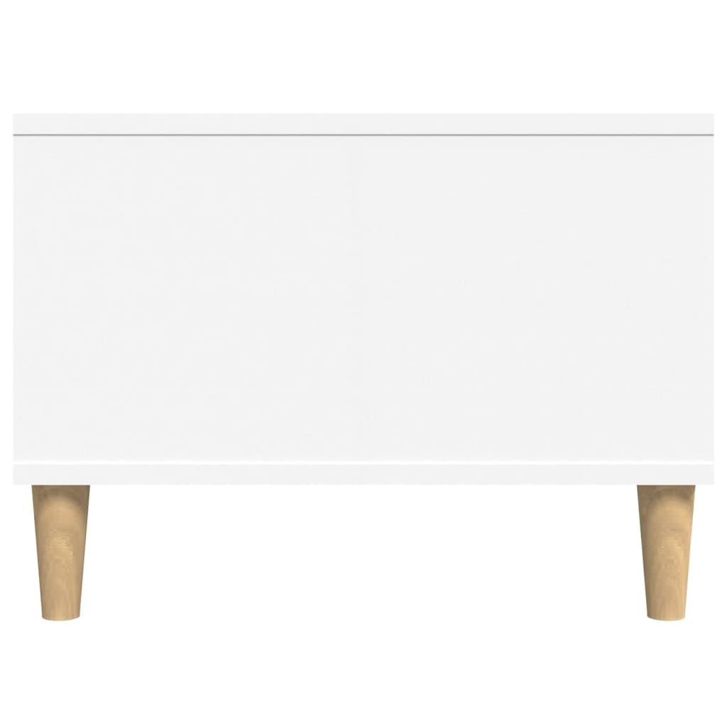 Coffee Table White 90x50x36.5 cm Engineered Wood