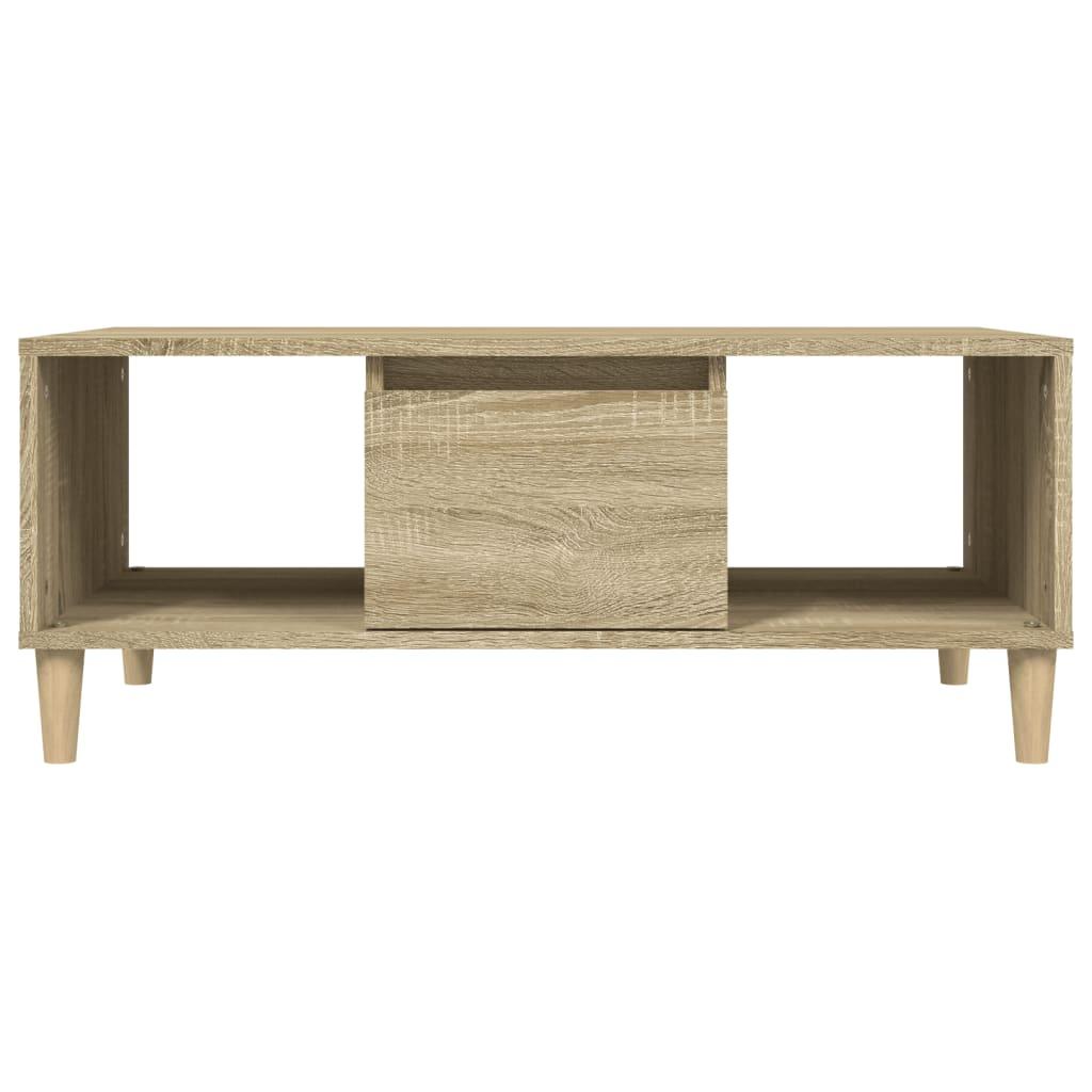 Coffee Table Sonoma Oak 90x50x36.5 cm Engineered Wood