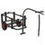 Fishing Trolley Black Steel