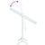 Free-Standing Mirror White 34x37x146 cm
