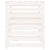 Composter White 63.5x63.5x77.5 cm Solid Wood Pine