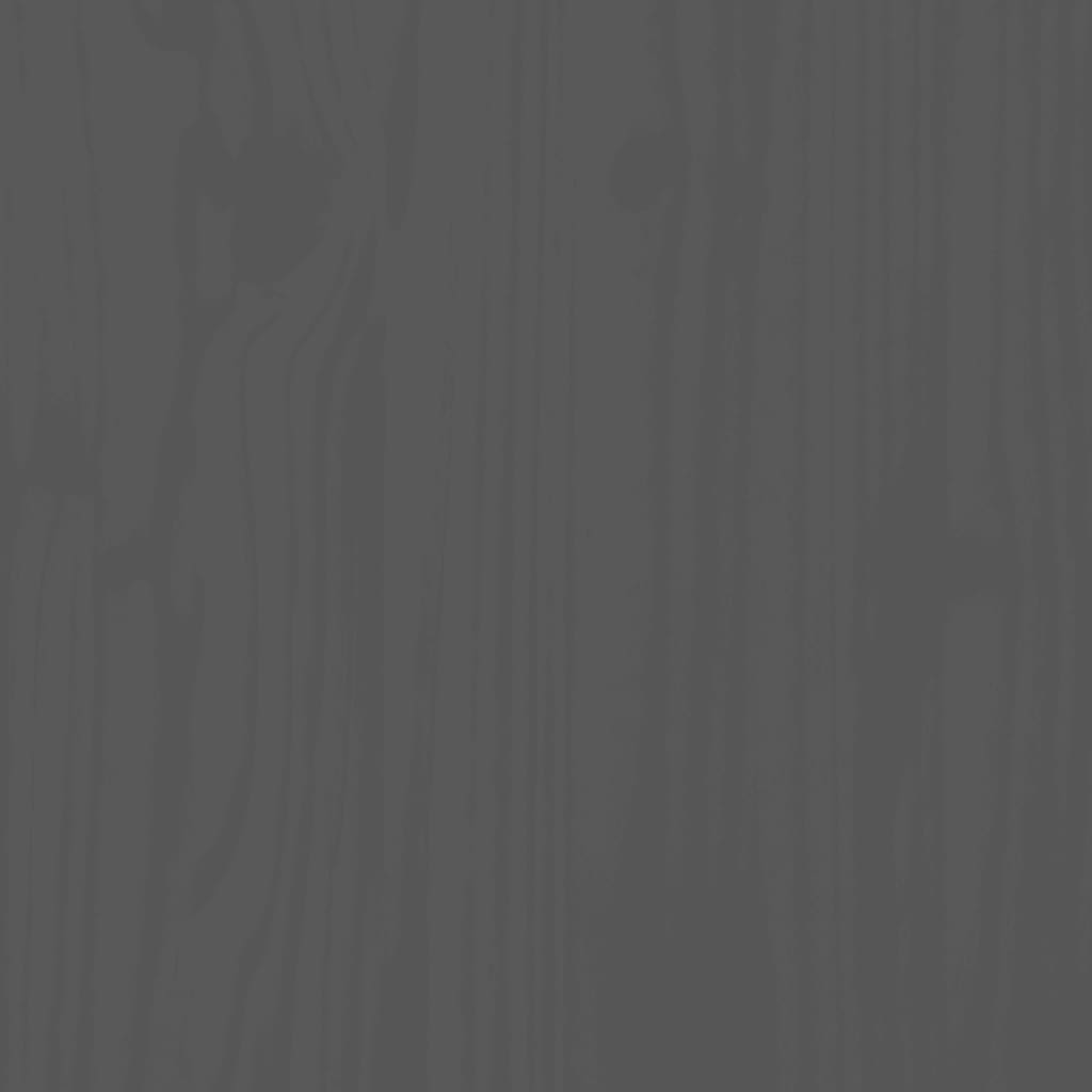 Composter Grey 63.5x63.5x77.5 cm Solid Wood Pine