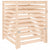Composter 82.5x82.5x99.5 cm Solid Wood Pine