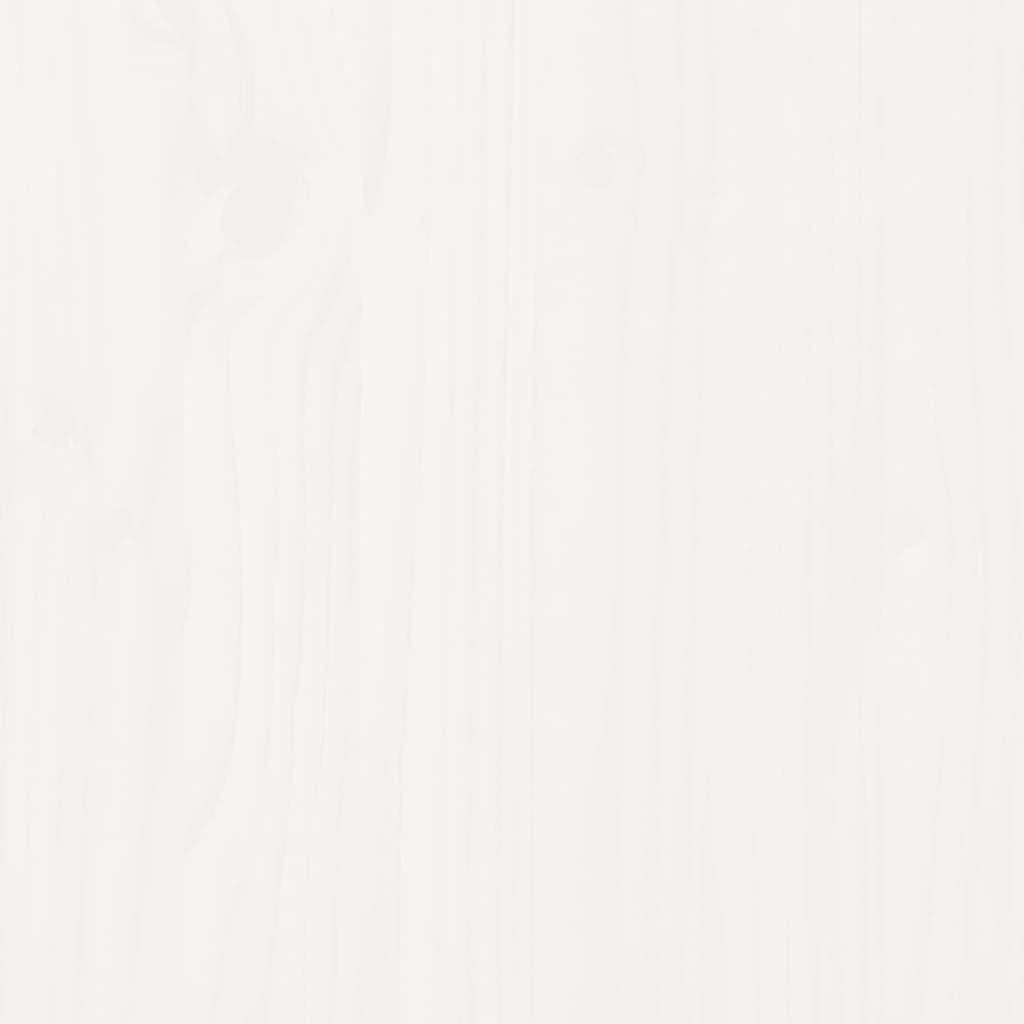 Composter White 82.5x82.5x99.5 cm Solid Wood Pine