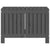 Garden Storage Box Grey 76x42.5x54 cm Solid Wood Pine