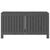 Garden Storage Box Grey 115x49x60 cm Solid Wood Pine