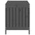 Garden Storage Box Grey 115x49x60 cm Solid Wood Pine
