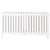 Garden Storage Box White 121x55x64 cm Solid Wood Pine