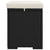 Ottomans with Cushions 2 pcs Black 40x30x40 cm Poly Rattan